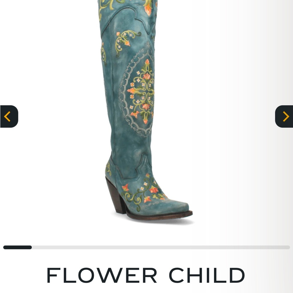 Flower Child Embroidered Boots